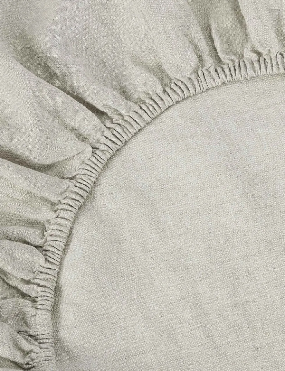 Pure Linen Fitted Sheet