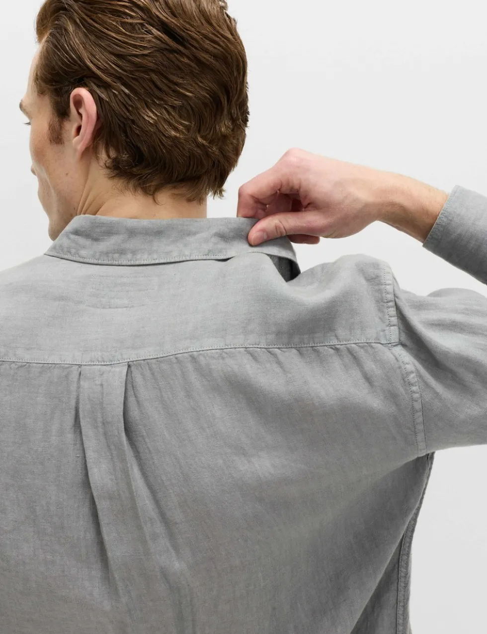 Pure Linen Garment Dye Shirt