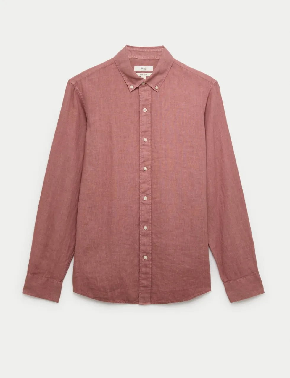 Pure Linen Garment Dye Shirt