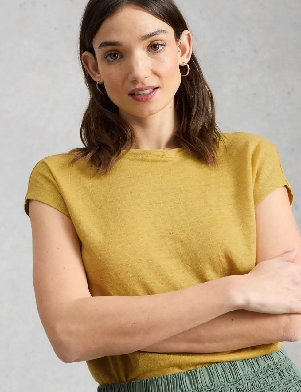 Pure Linen Jersey T-Shirt