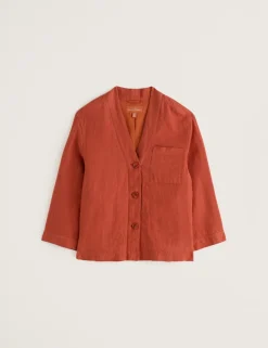 Pure Linen Lightweight Jacket