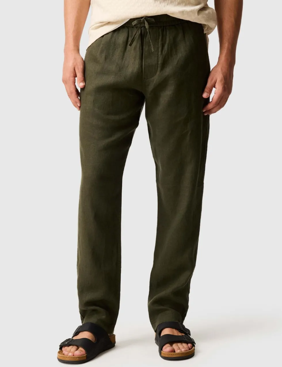 Pure Linen Lightweight Trousers