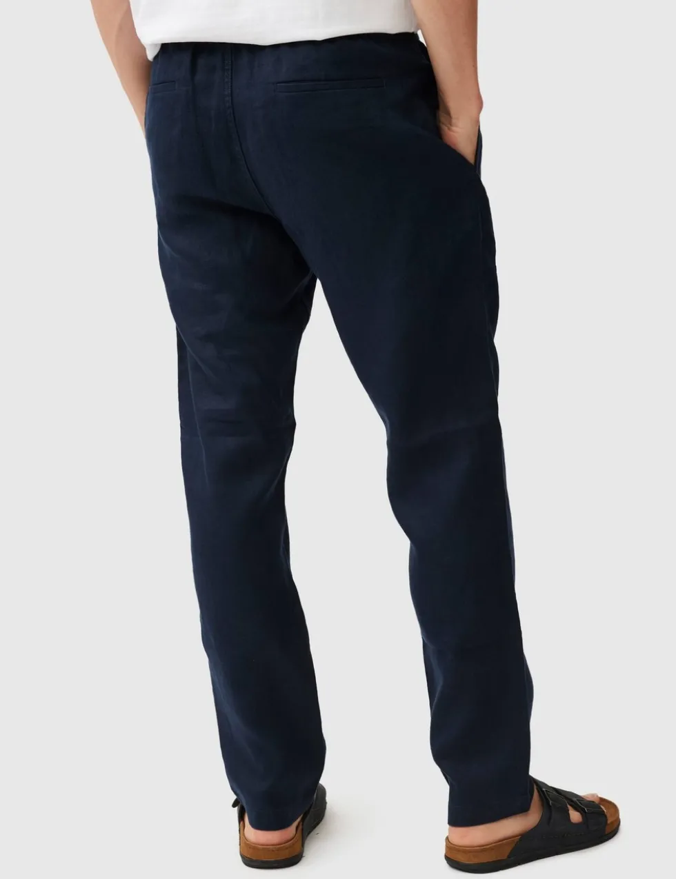 Pure Linen Lightweight Trousers