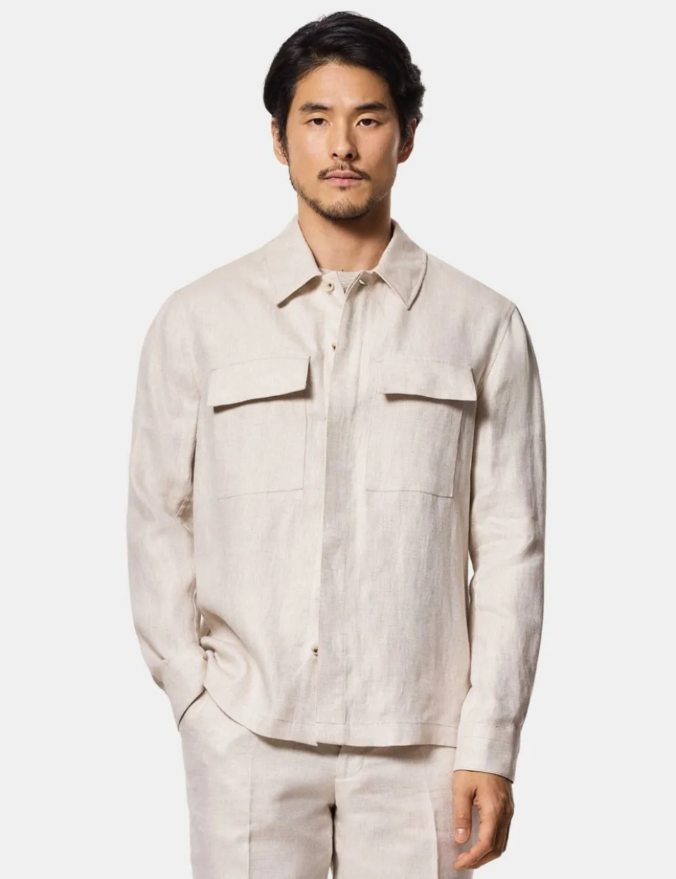 Pure Linen Overshirt