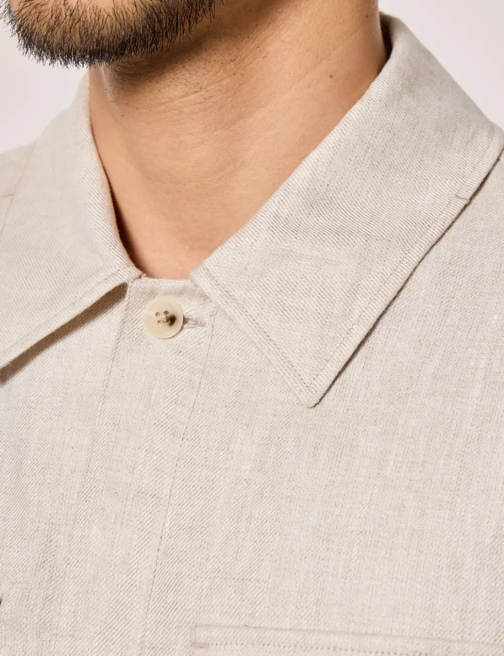 Pure Linen Overshirt