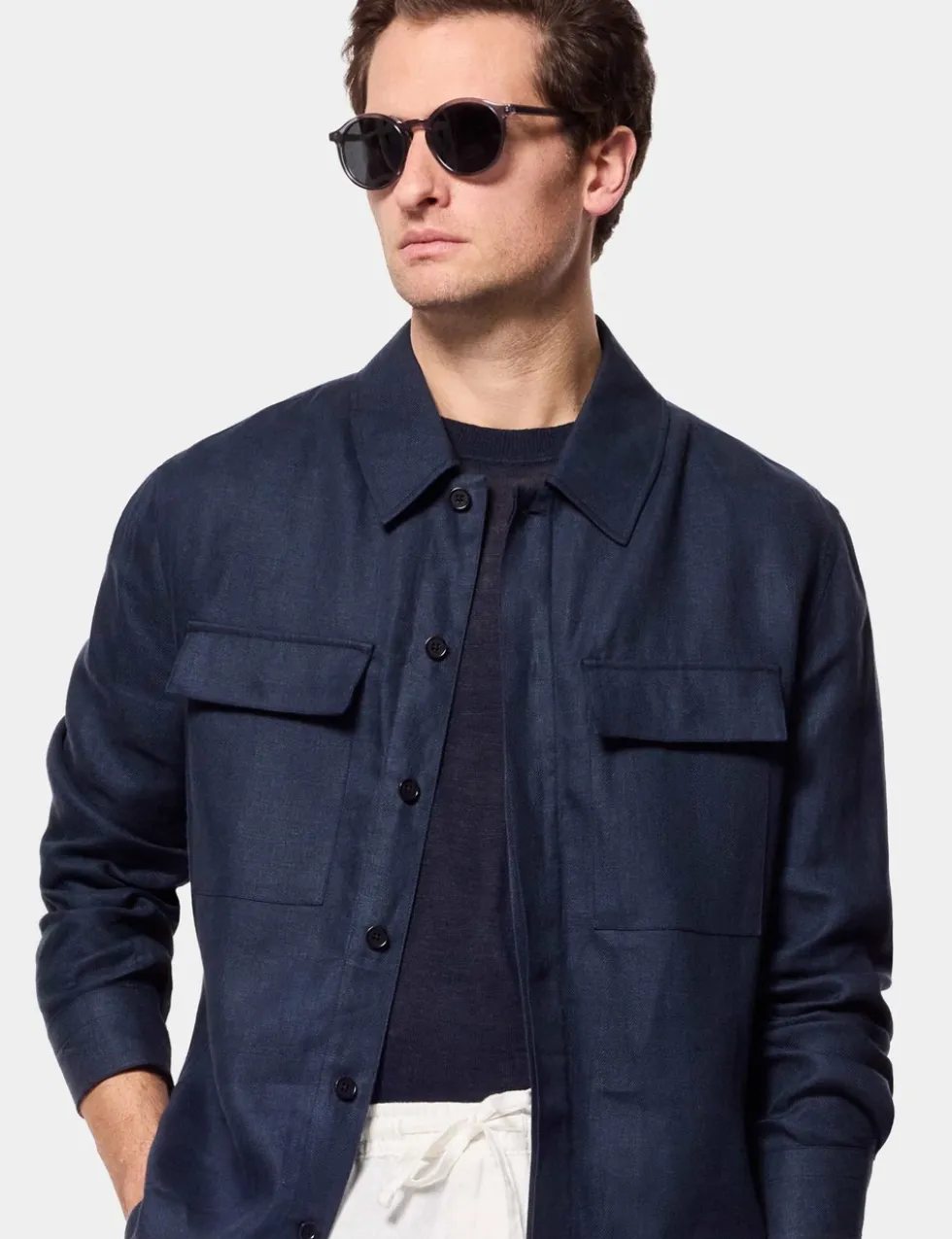 Pure Linen Overshirt