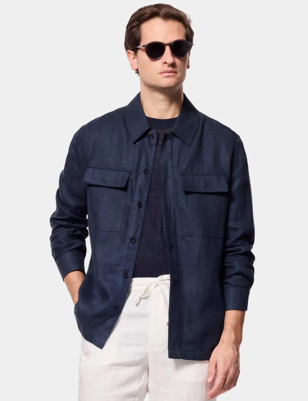 Pure Linen Overshirt