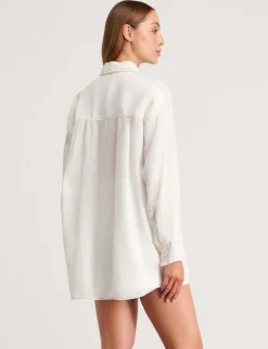 Pure Linen Oversized Shirt
