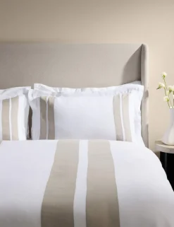 Pure Linen Panel Bedding Set
