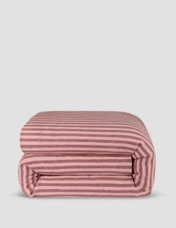 Pure Linen Pembroke Stripe Duvet Cover