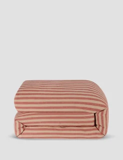 Pure Linen Pembroke Stripe Duvet Cover