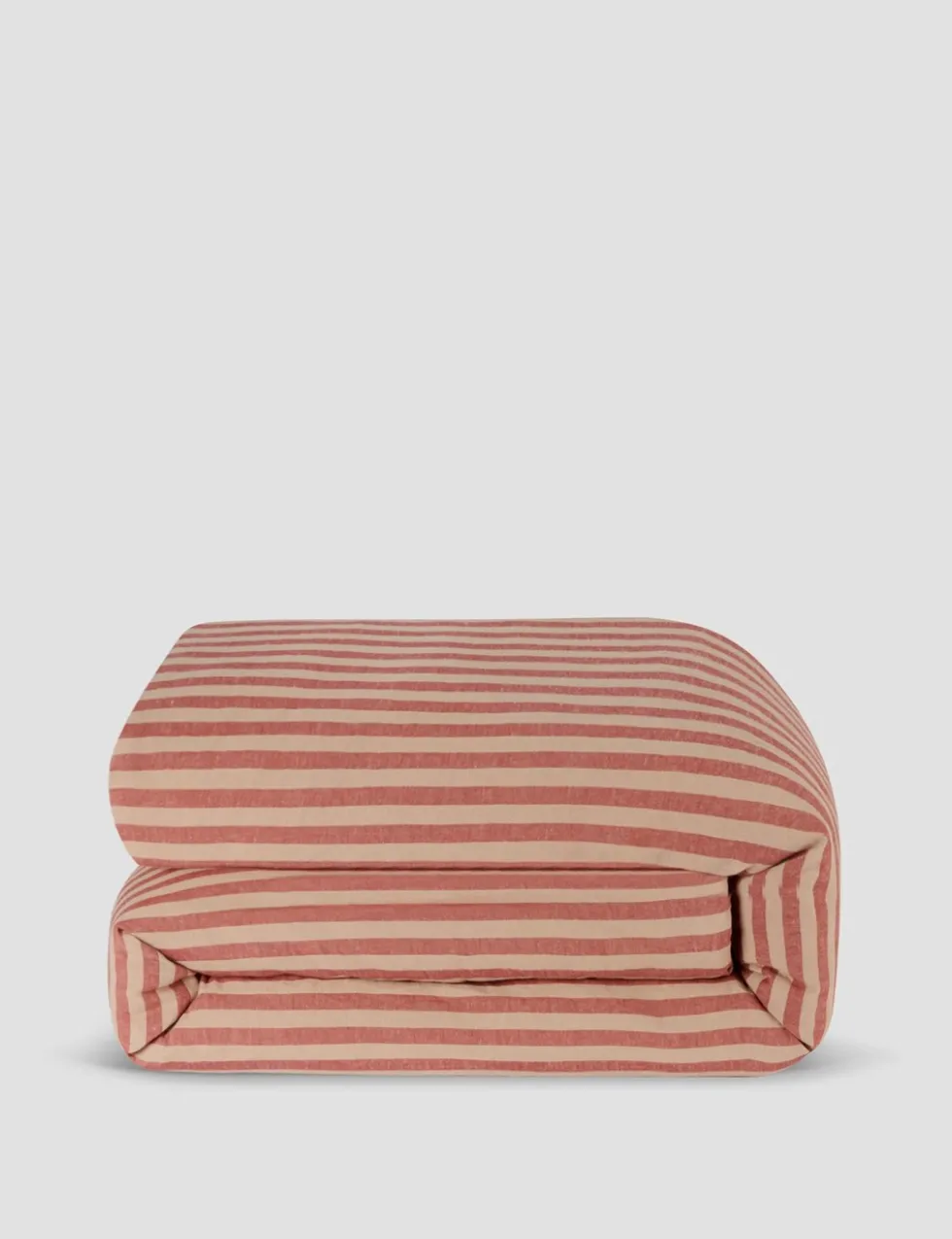 Pure Linen Pembroke Stripe Duvet Cover