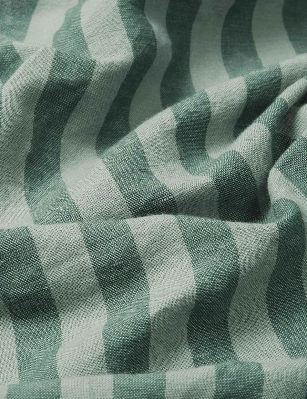 Pure Linen Pembroke Stripe Duvet Cover