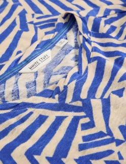 Pure Linen Printed T-Shirt