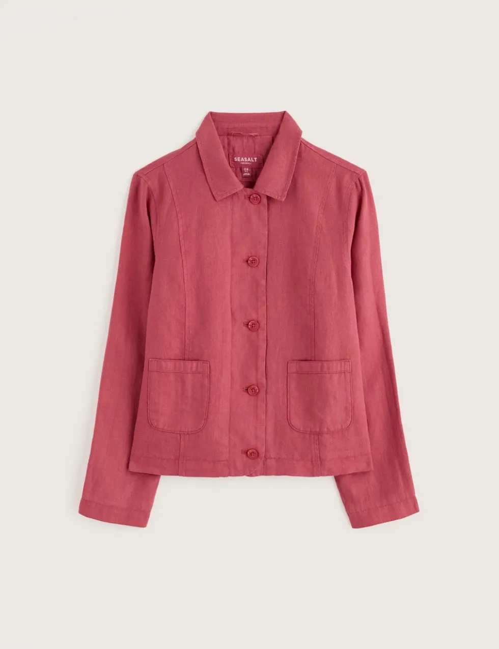 Pure Linen Relaxed Lightweight Jacket
