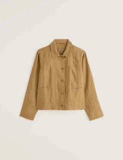 Pure Linen Relaxed Lightweight Jacket