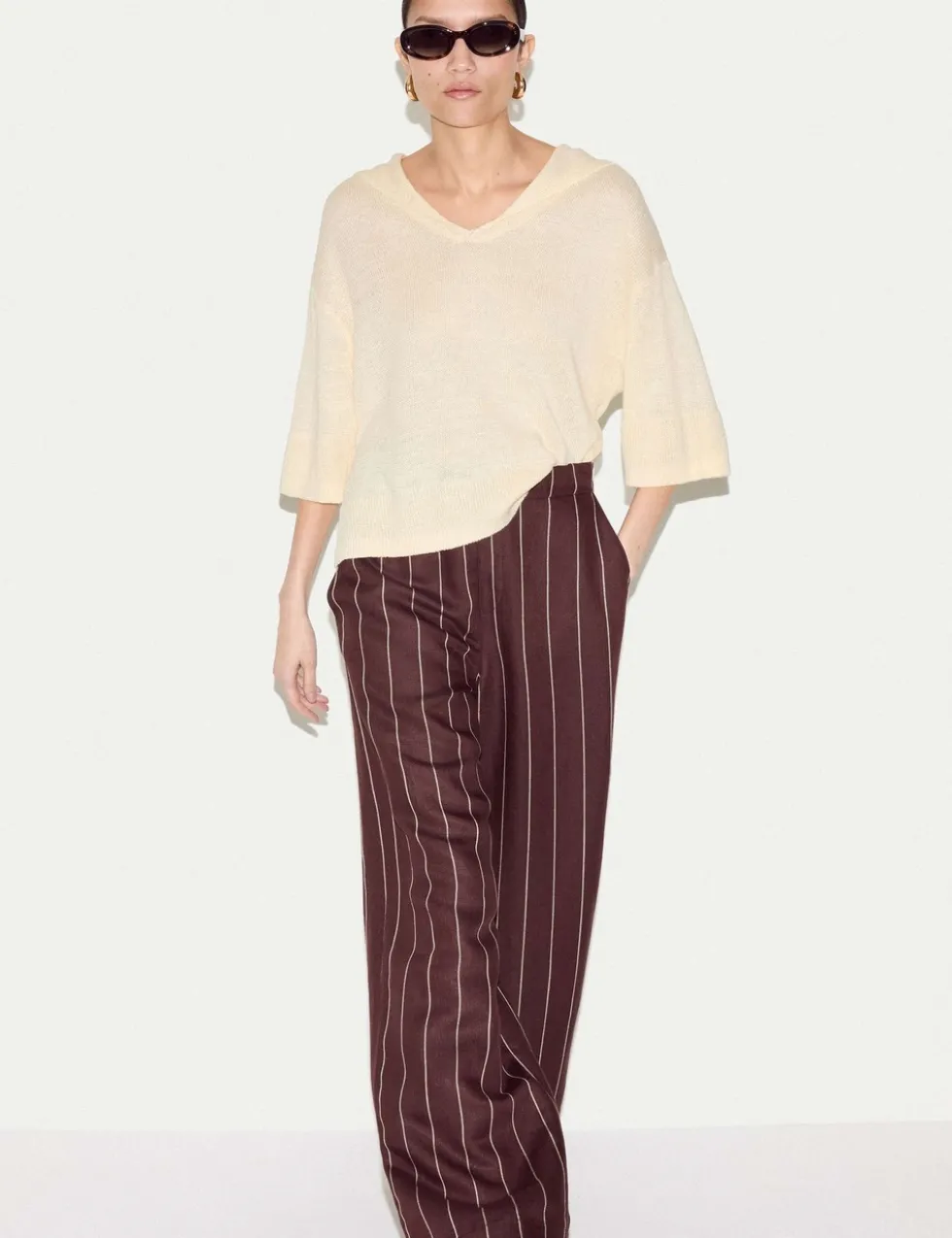 Pure Linen Sailor Jumper
