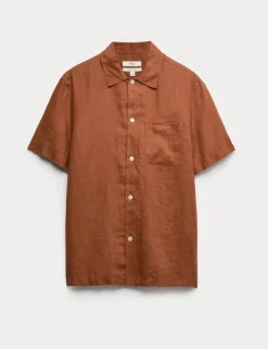 Pure Linen Short Sleeve Shirt