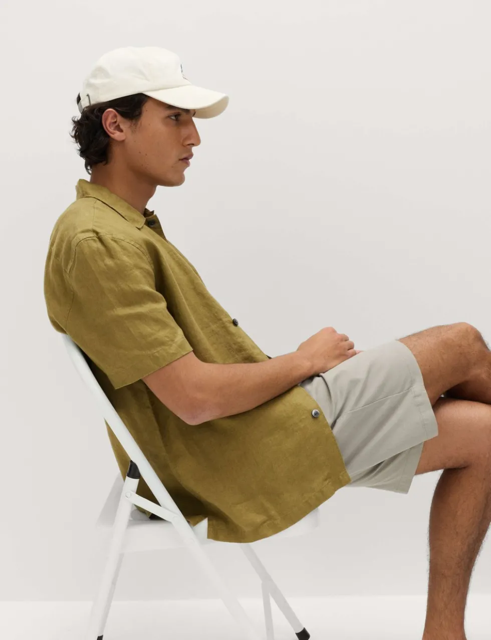 Pure Linen Short Sleeve Shirt