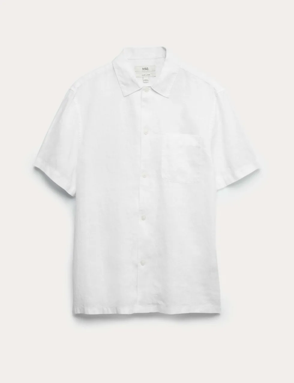 Pure Linen Short Sleeve Shirt