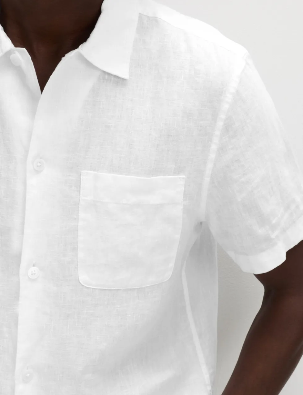 Pure Linen Short Sleeve Shirt