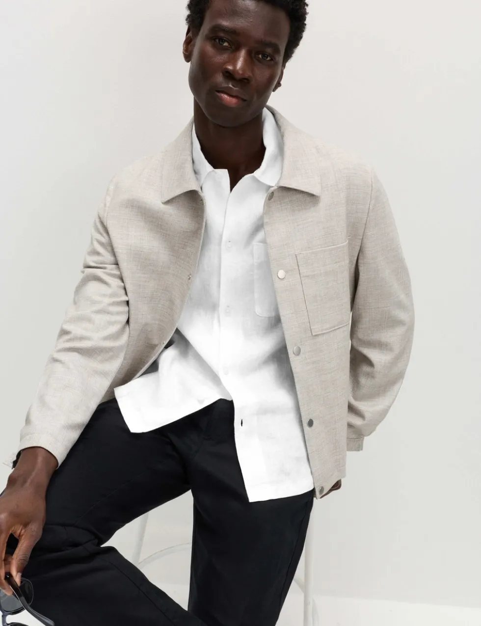 Pure Linen Short Sleeve Shirt