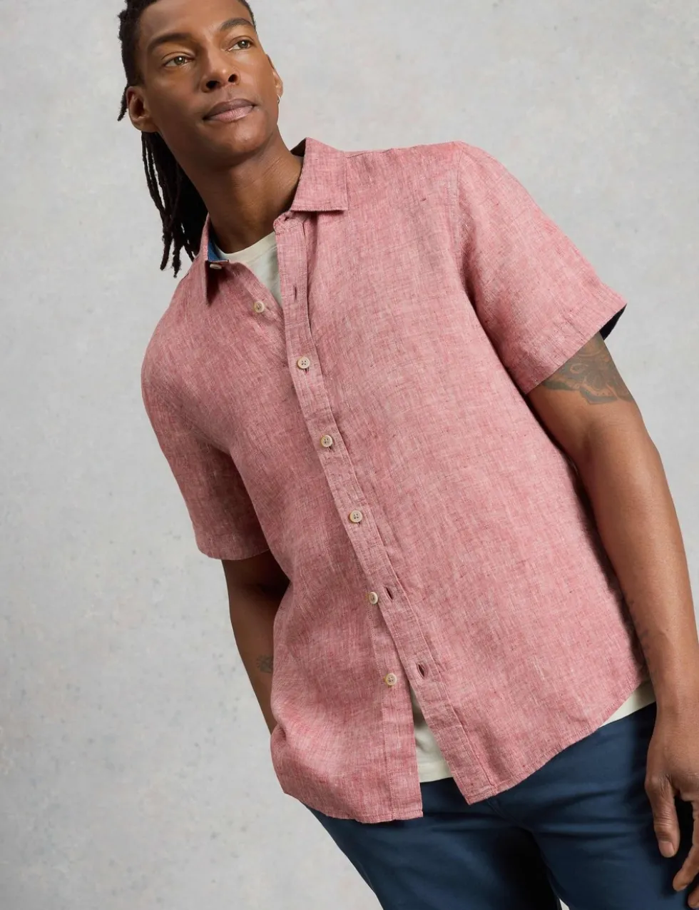 Pure Linen Short Sleeve Shirt
