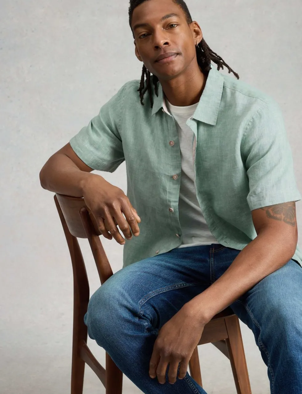 Pure Linen Short Sleeve Shirt