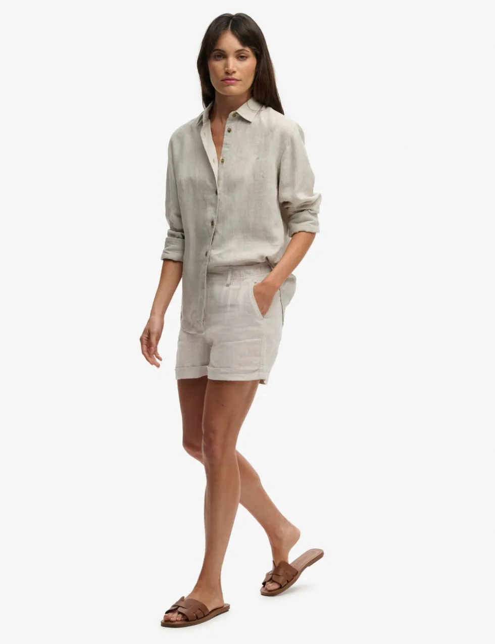Pure Linen Shorts