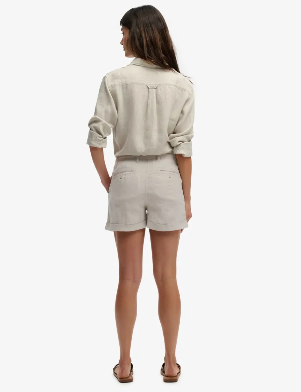 Pure Linen Shorts