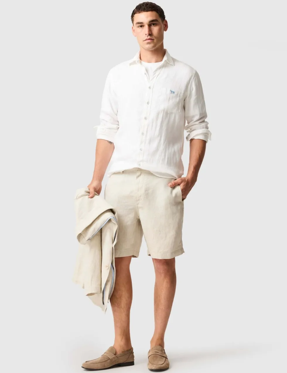 Pure Linen Shorts