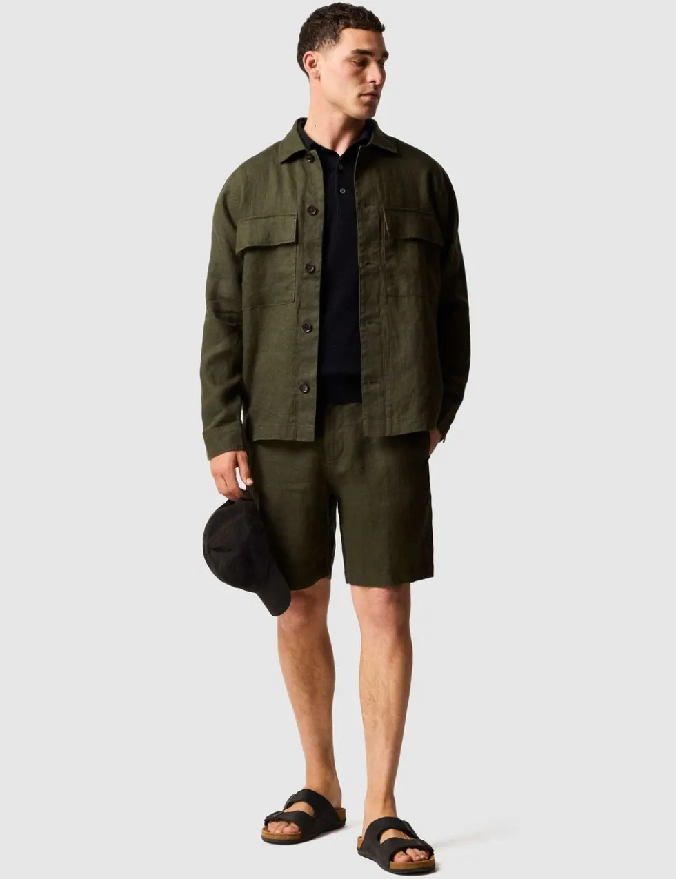 Pure Linen Shorts