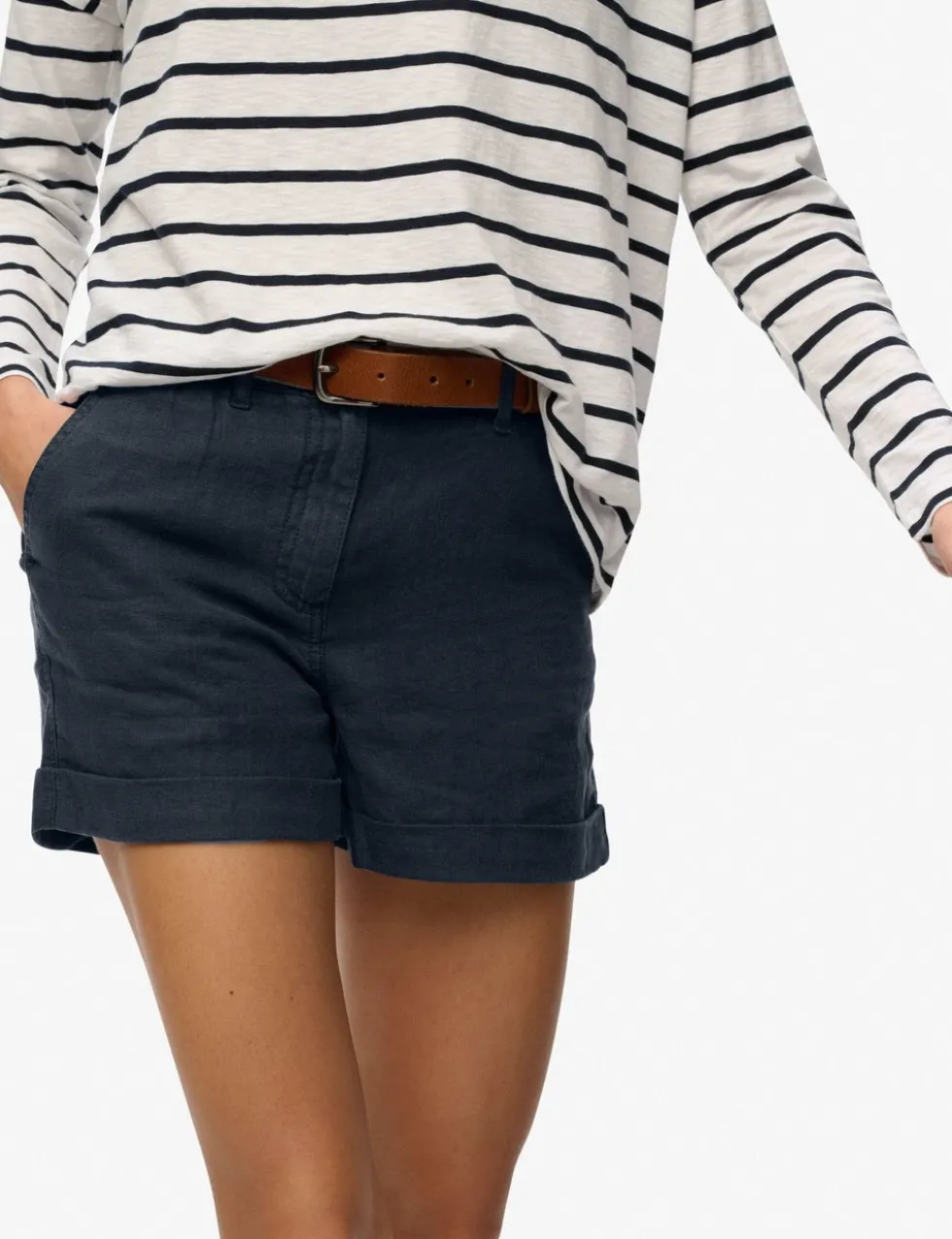 Pure Linen Shorts