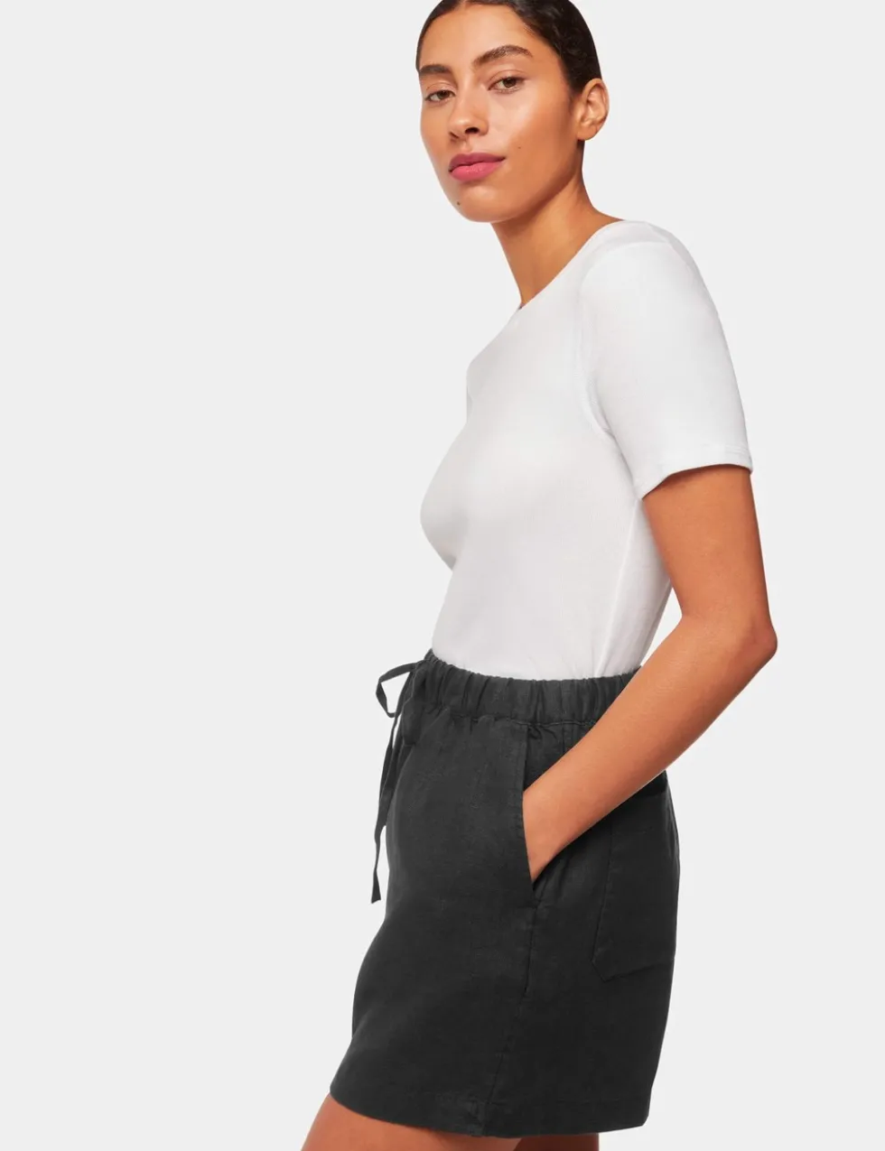 Pure Linen Shorts