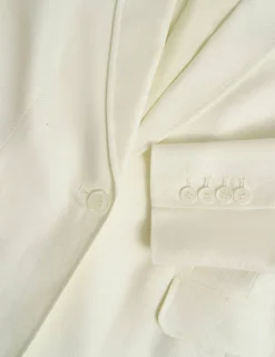 Pure Linen Single Breasted Blazer