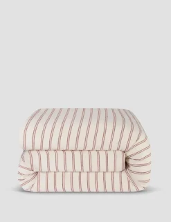 Pure Linen Striped Duvet Cover
