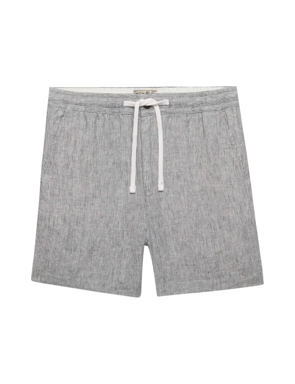 Pure Linen Striped Lightweight Shorts