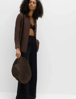 Pure Linen Striped Shirt