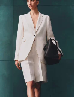 Pure Linen Tailored Blazer
