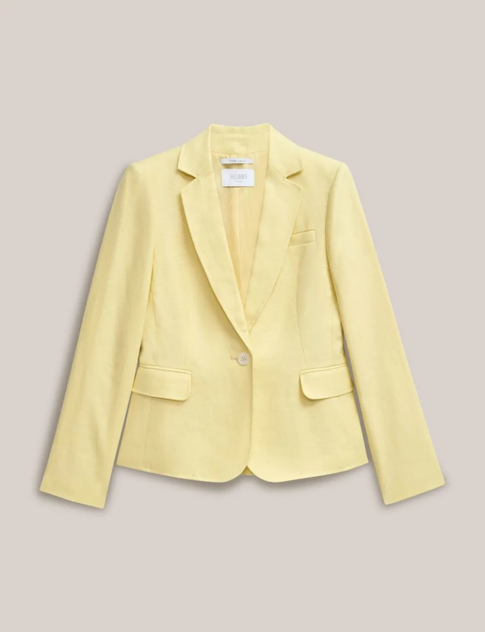 Pure Linen Tailored Jacket