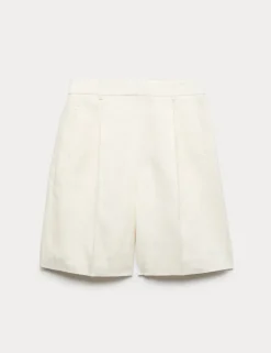 Pure Linen Tailored Shorts