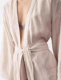 Pure Linen Tie Wrap