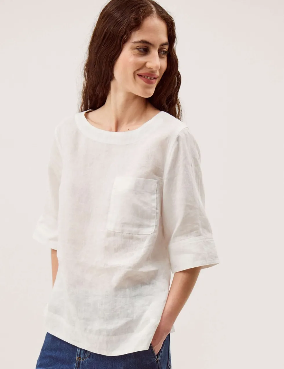Pure Linen Top