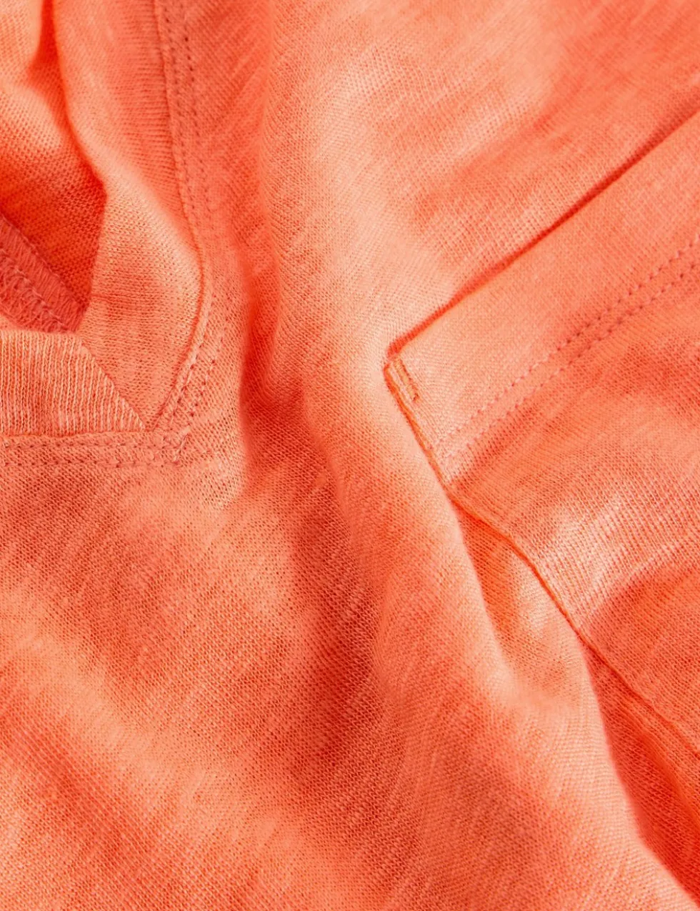 Pure Linen V-Neck T-Shirt
