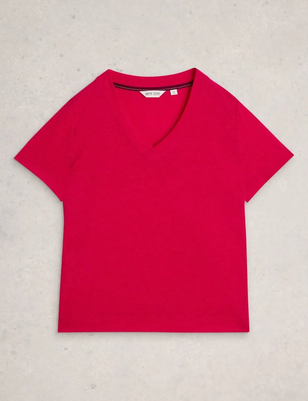 Pure Linen V-Neck T-Shirt