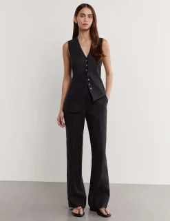 Pure Linen Waistcoat