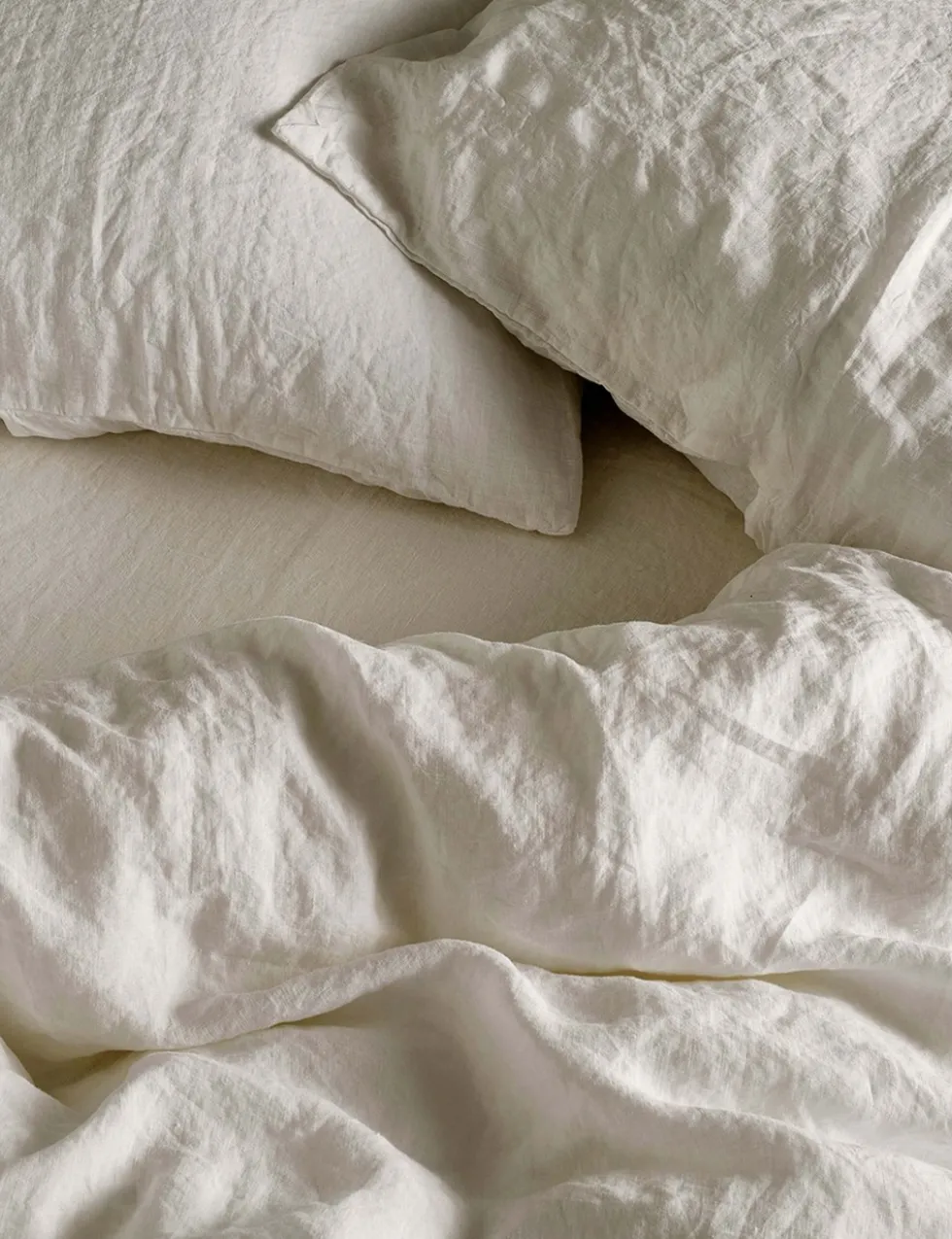 Pure Linen Washed Deep Fitted Sheet