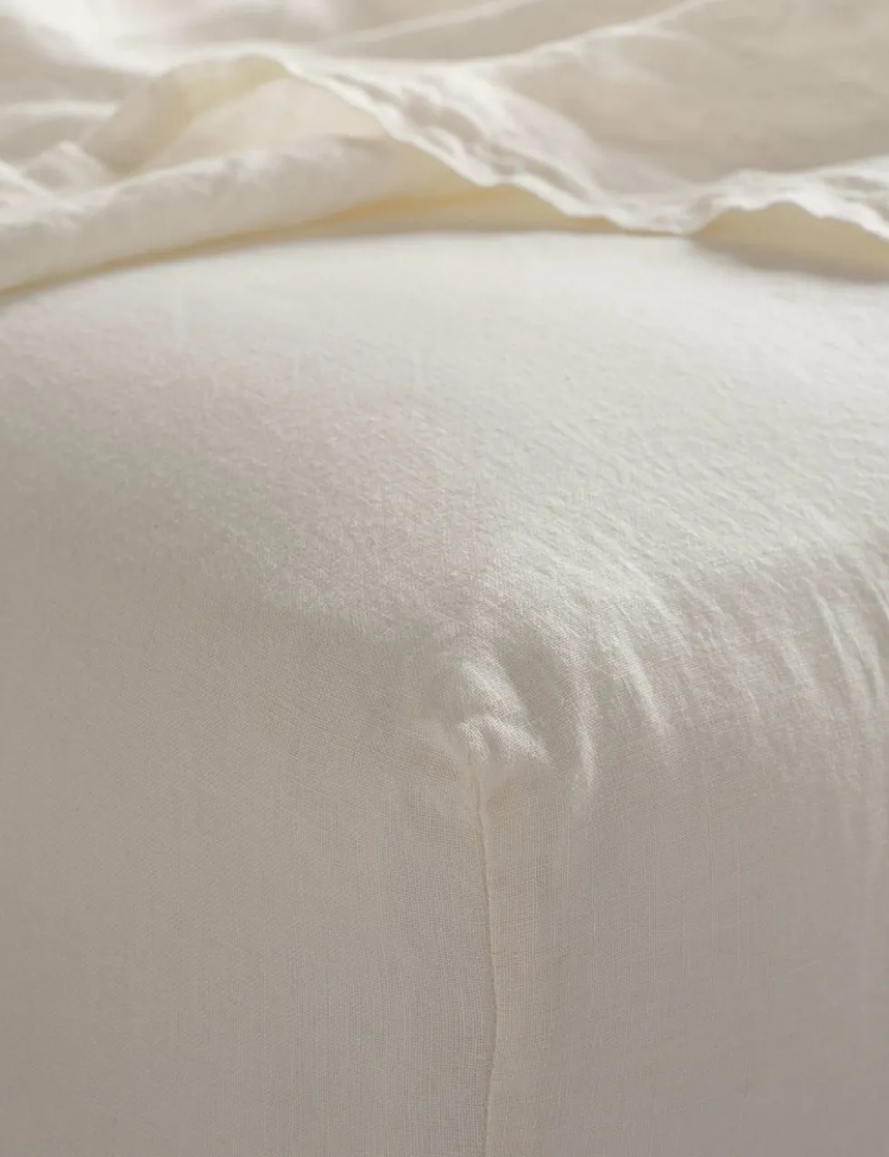 Pure Linen Washed Fitted Sheet