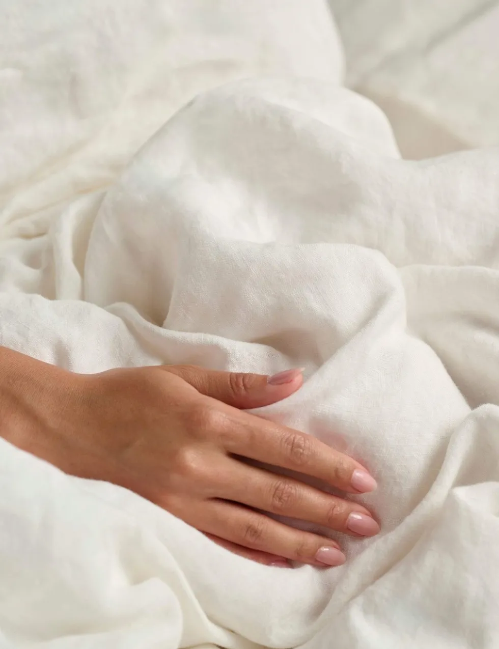 Pure Linen Washed Fitted Sheet