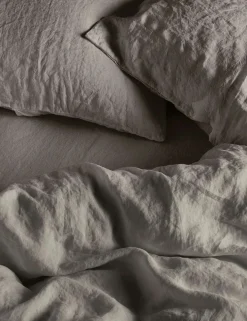 Pure Linen Washed Fitted Sheet